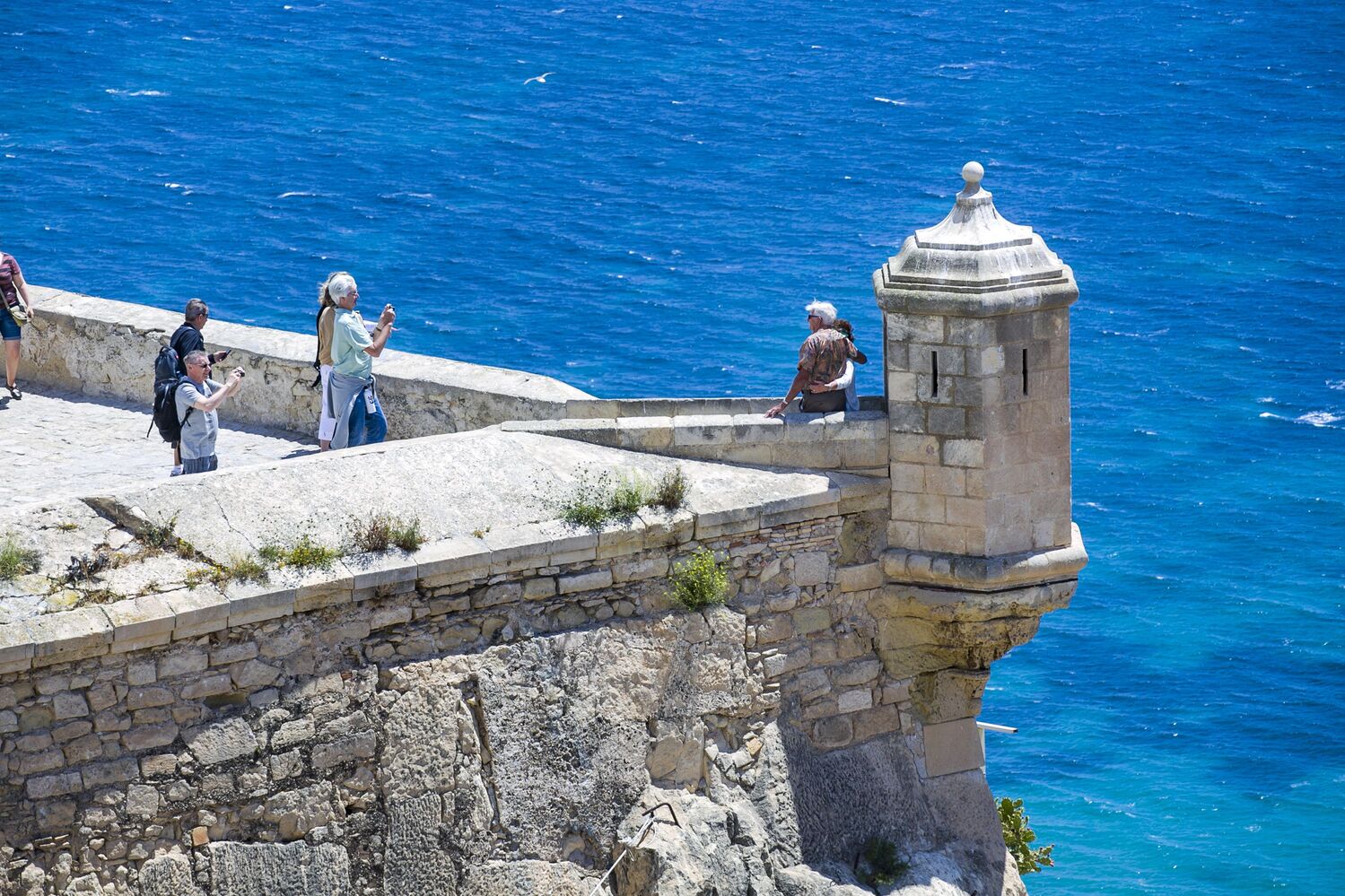 Castillo de Santa Bárbara. Foto; Ayuntamiento de Alicante/Ernesto Caparrós