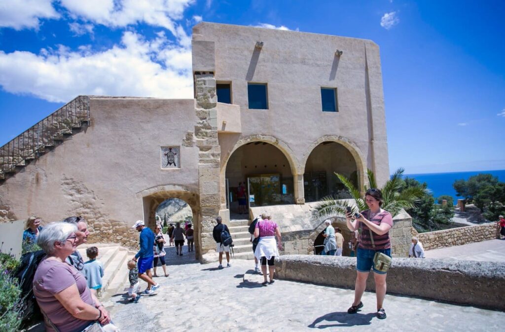 castillo dentro